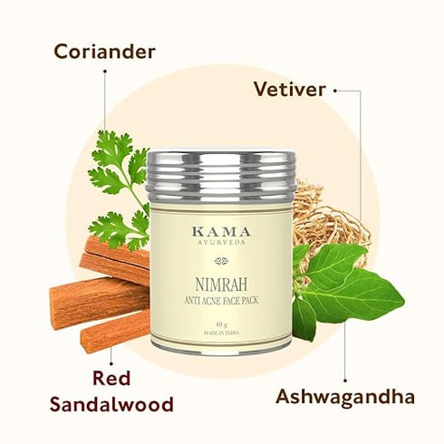 Kama Ayurveda Nimrah Anti Acne Face Pack